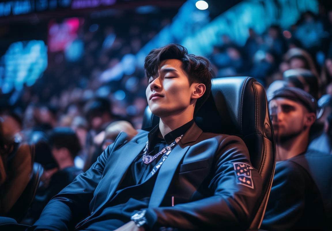 Faker决胜局闭目凝神，英雄联盟电竞选手展现王者风范